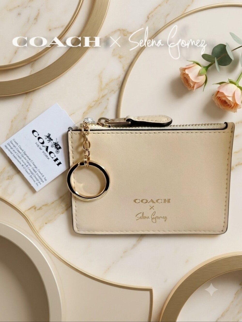 Coach x Selena Gomez Card Holder